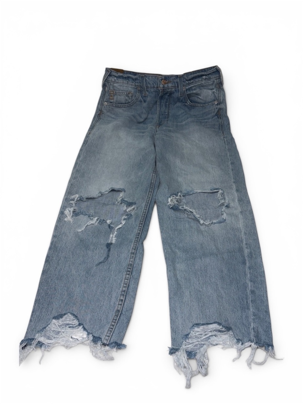 Ariat Ultra High Rise Tomboy Straight Distressed Women's Size 28R Jeans